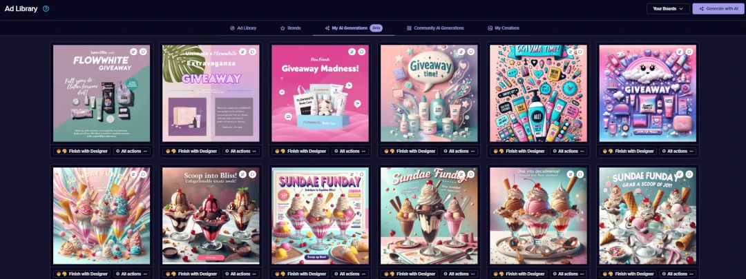 AI ad generator