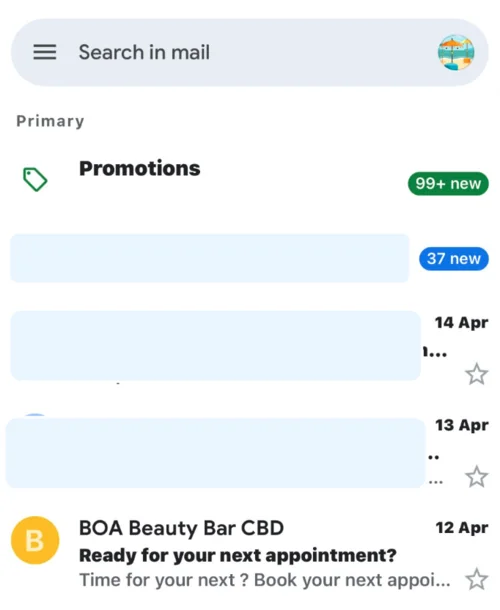 AI Personalized email example