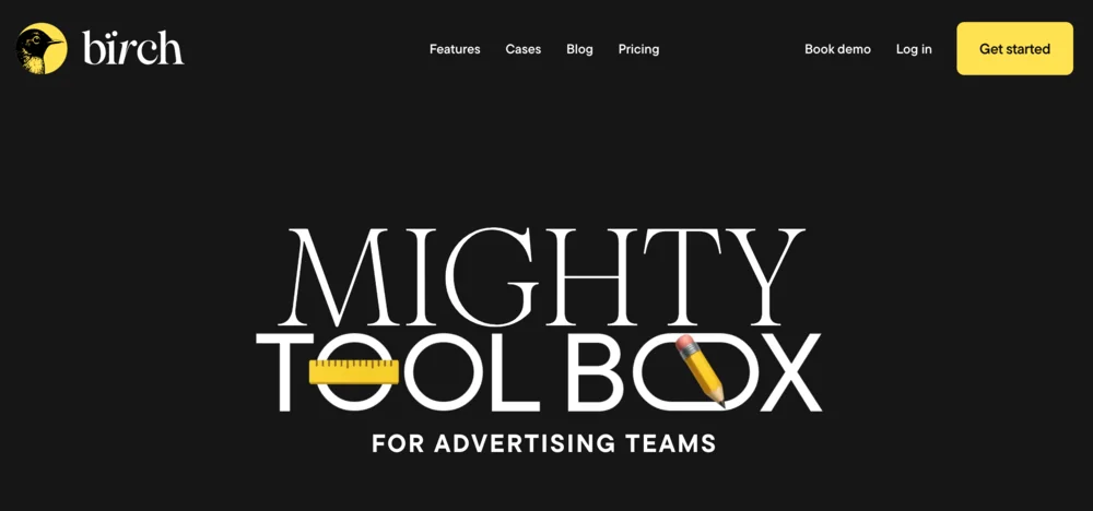 Birch Revealbot homepage