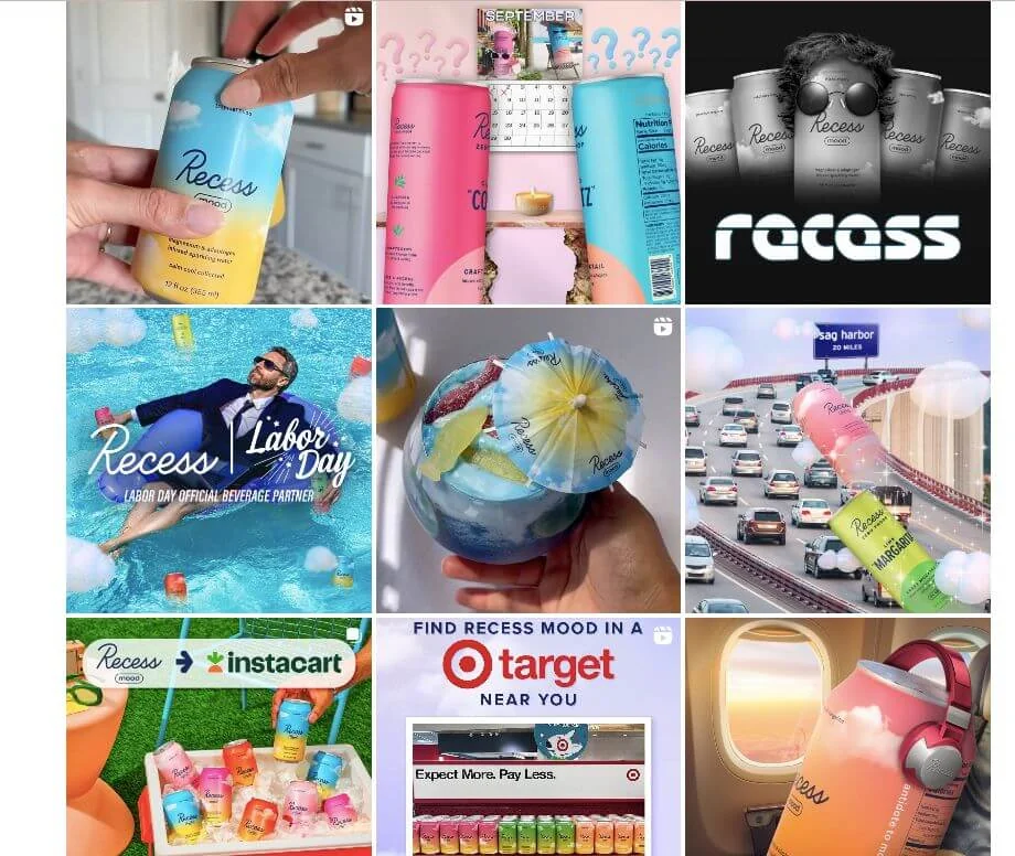 Content mix - Recess