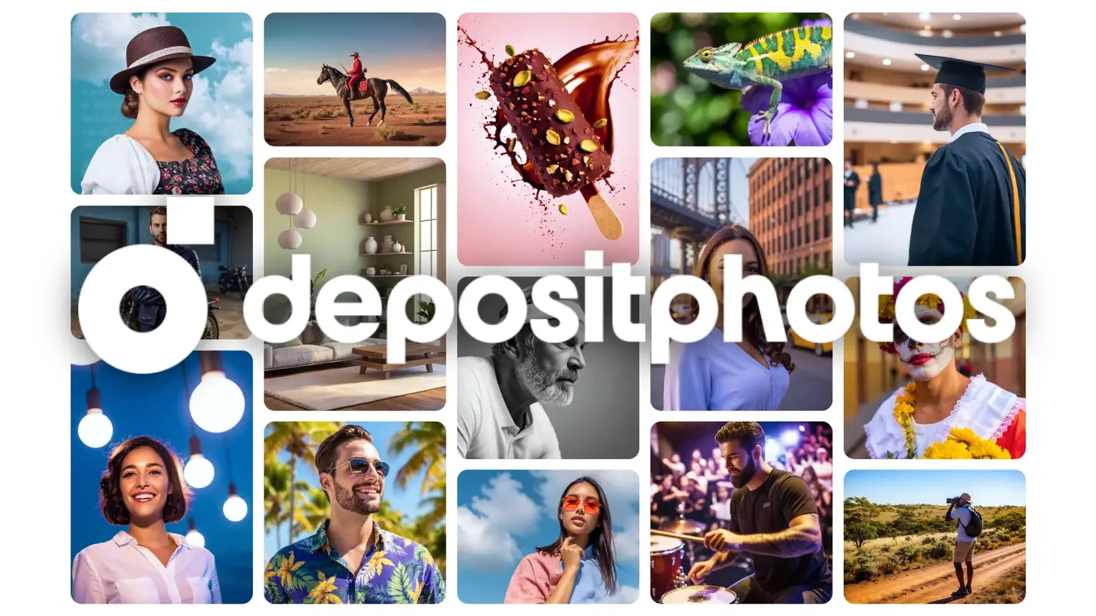 depositphotos ai image generator page