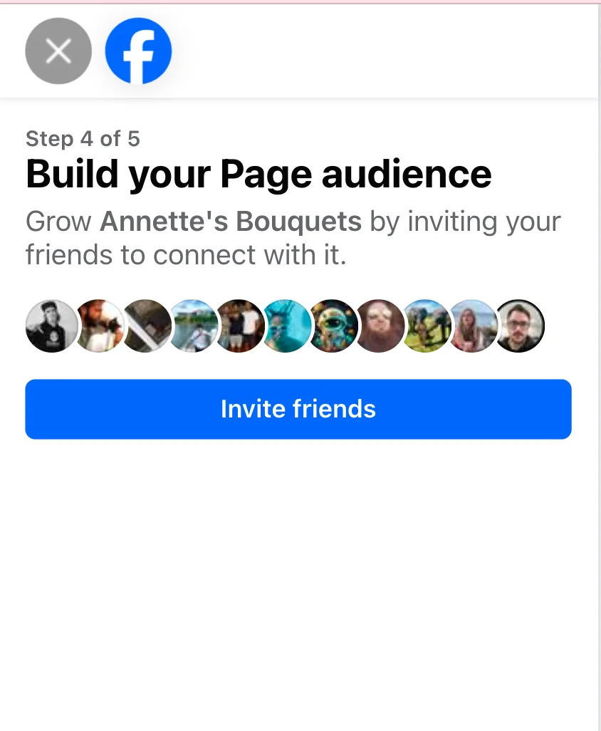 Facebook - build your page audience