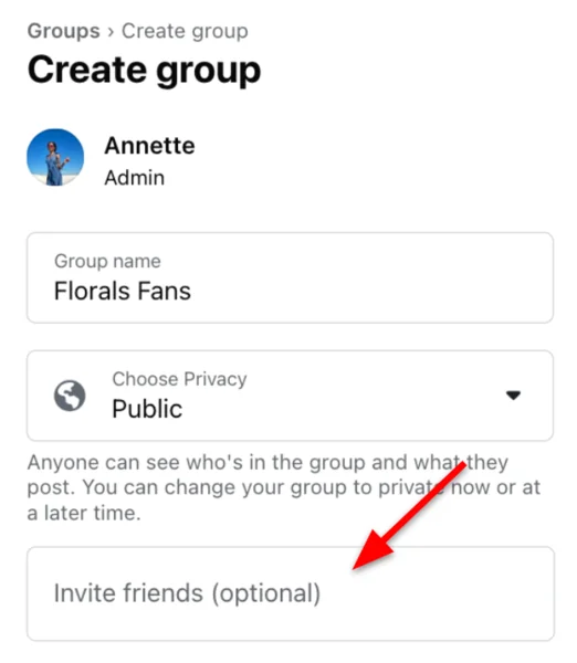  Facebook groups - invite friends