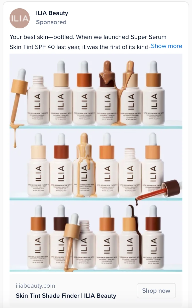 Facebook photo ads