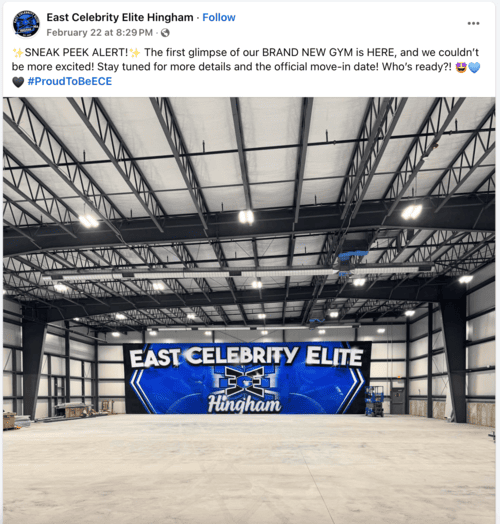 Facebook group post - The soft launch post