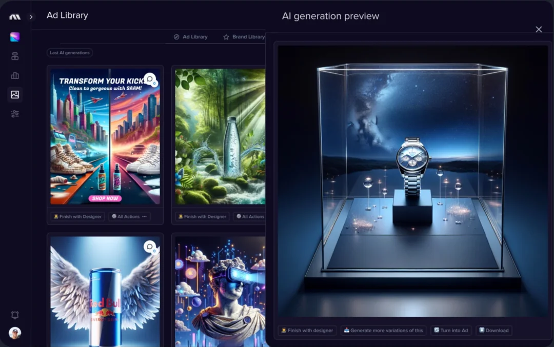 Madgicx AI Ad Generator