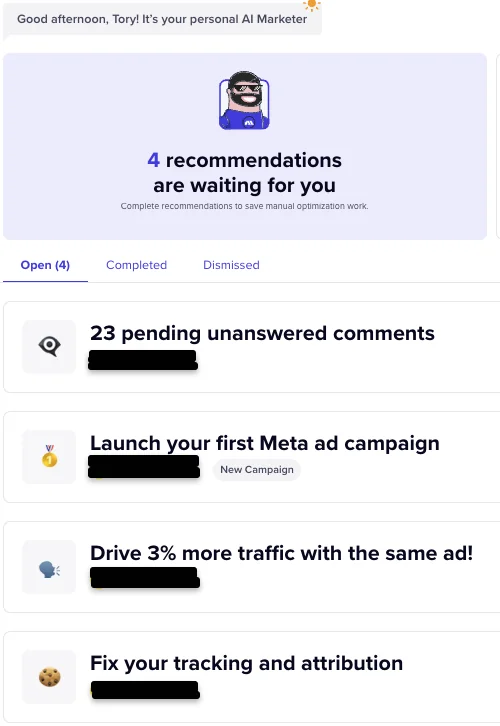 Madgicx AI Marketer