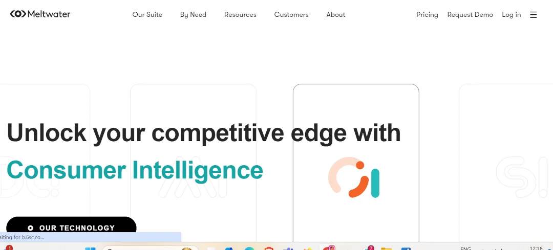 Meltwater - social media data collection