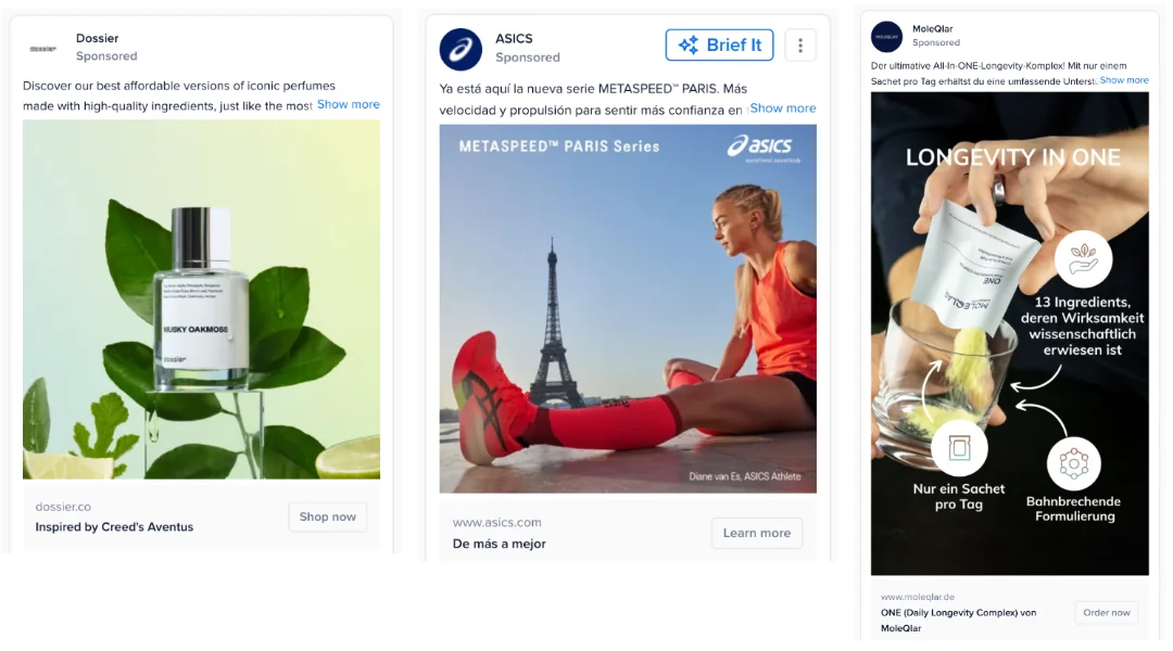 Meta ads CTAs