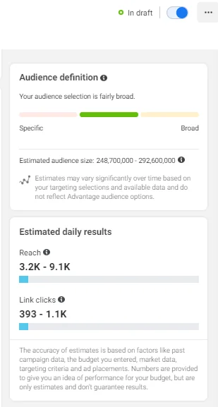 Reach - Facebook ads analytics