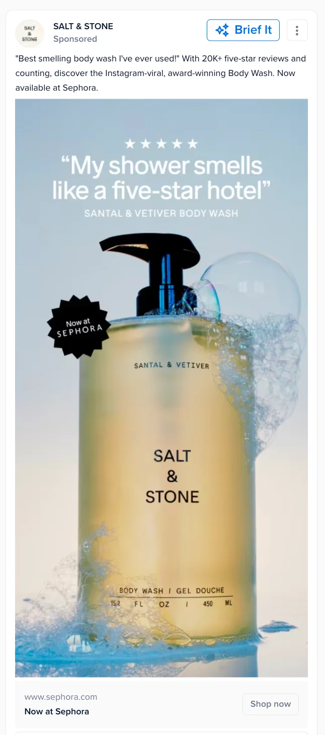 Salt & Stone Image ad