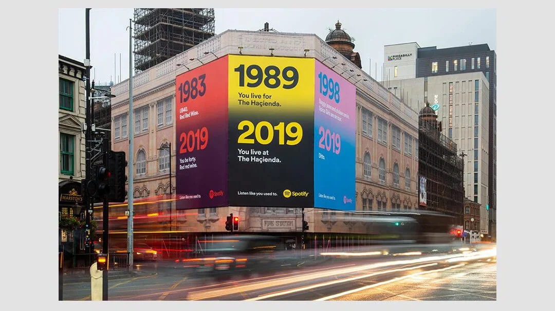 spotify advertising design example