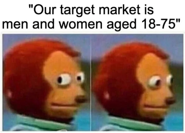target audience meme