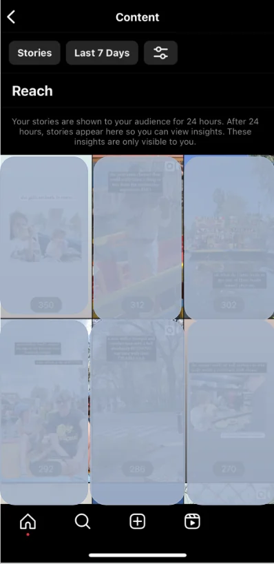 View navigation insights for IG Stories 4