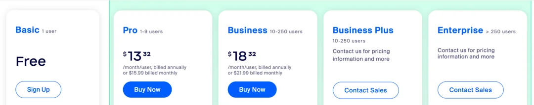 Zoom pricing