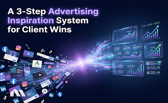A 3-Step Advertising Inspiration System for Client Wins