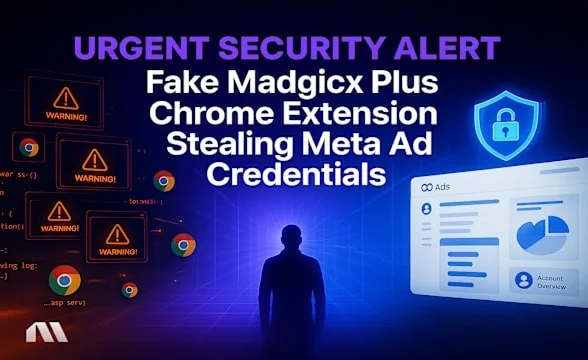 🚨 URGENT SECURITY ALERT: Fake "Madgicx Plus" Chrome Extension Stealing Meta Ad Credentials