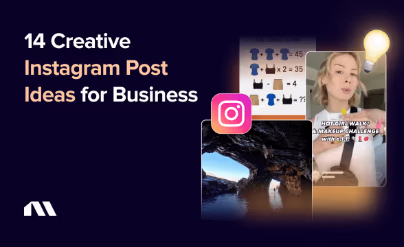 14 Creative Instagram Post Ideas for Business