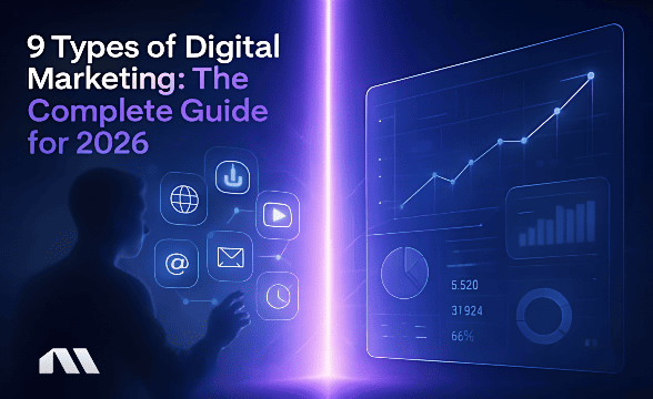 9 Types of Digital Marketing: The Complete Guide for 2026