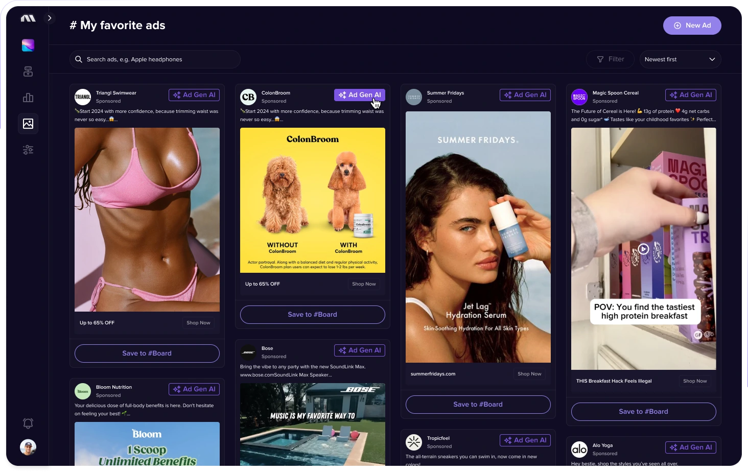 Madgicx Ad Library