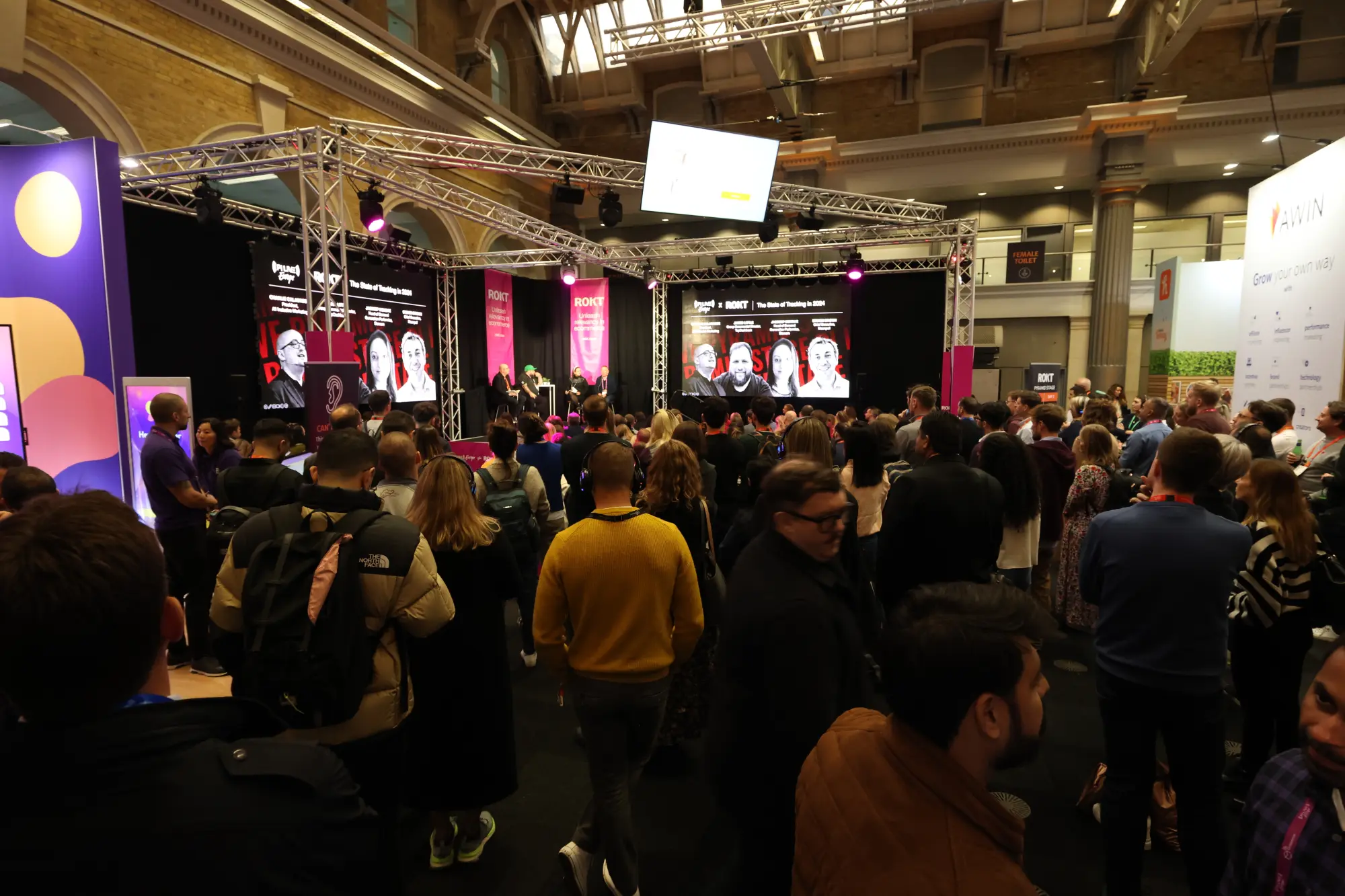 Conference stage and audience at PI LIVE Europe